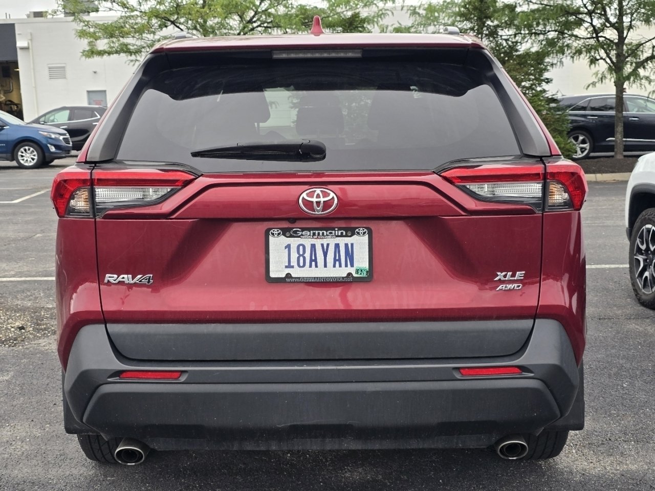 Certified Used 2021 Red Toyota XLE image 6