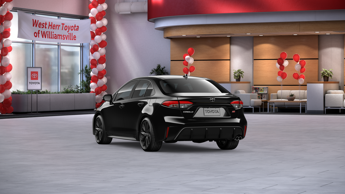 New 2026 Midnight Black Metallic Toyota SE image 7