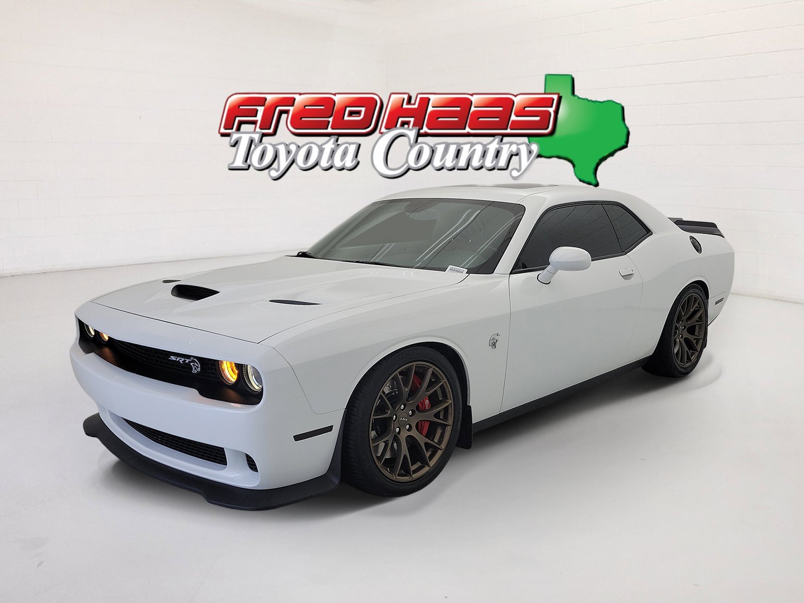 Used 2017 White Knuckle Clearcoat Dodge SRT Hellcat image 1