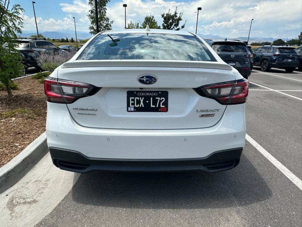 Used 2022 Crystal White Pearl Subaru Sport image 3