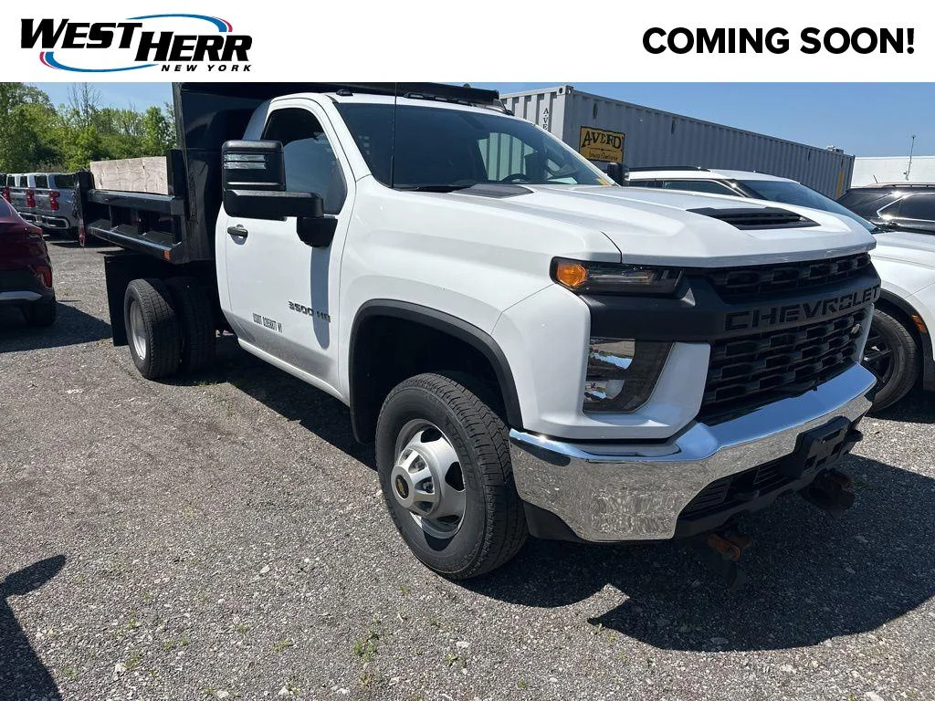 Used 2022 Summit White Chevrolet Work Truck image 1