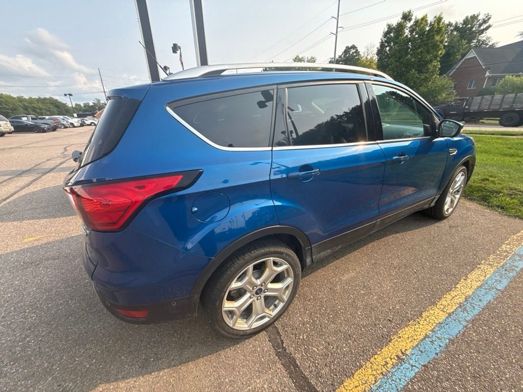 Used 2019 Lightning Blue Metallic Ford Titanium image 2
