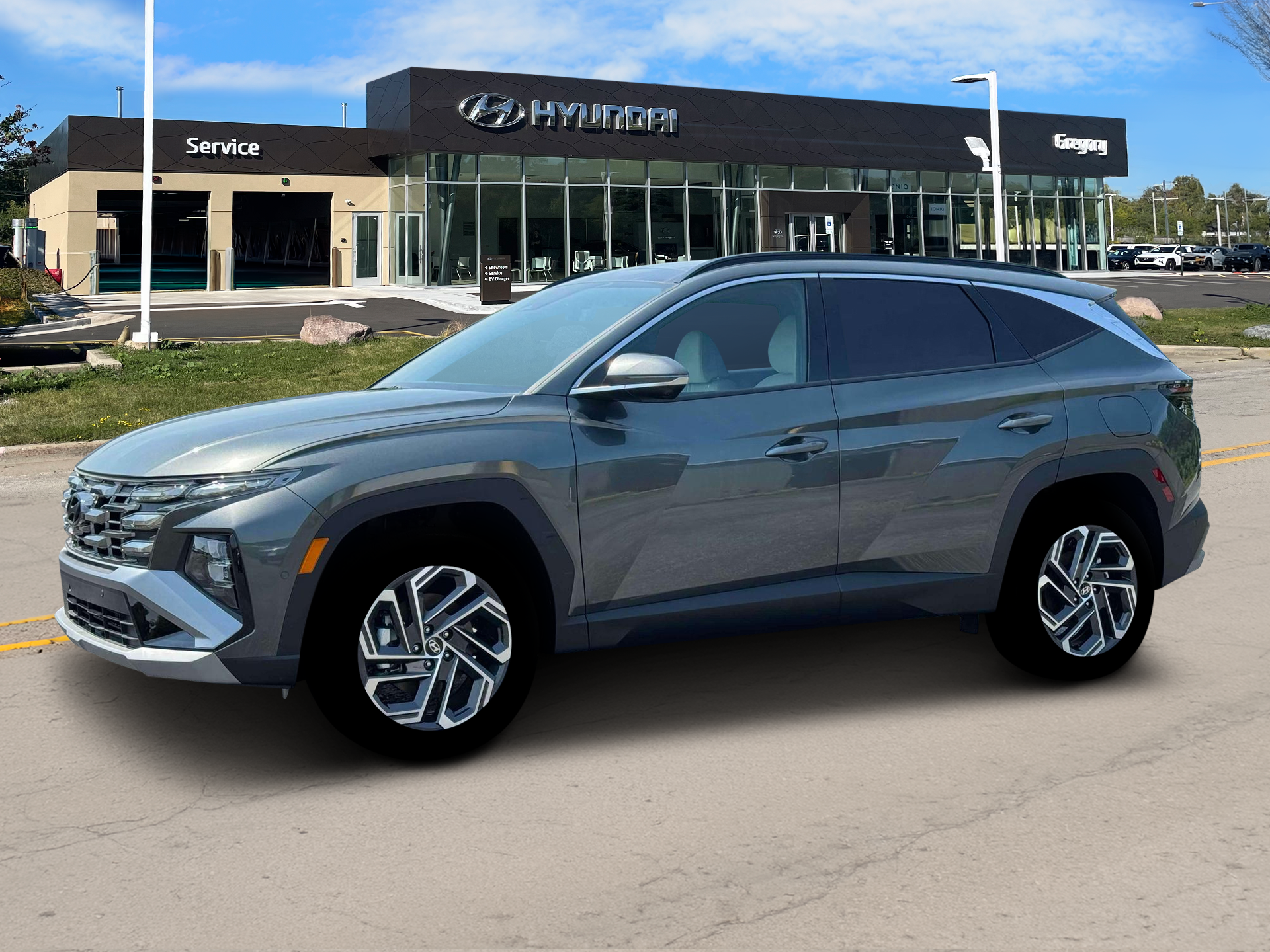 New 2026 Gray Hyundai Limited image 2