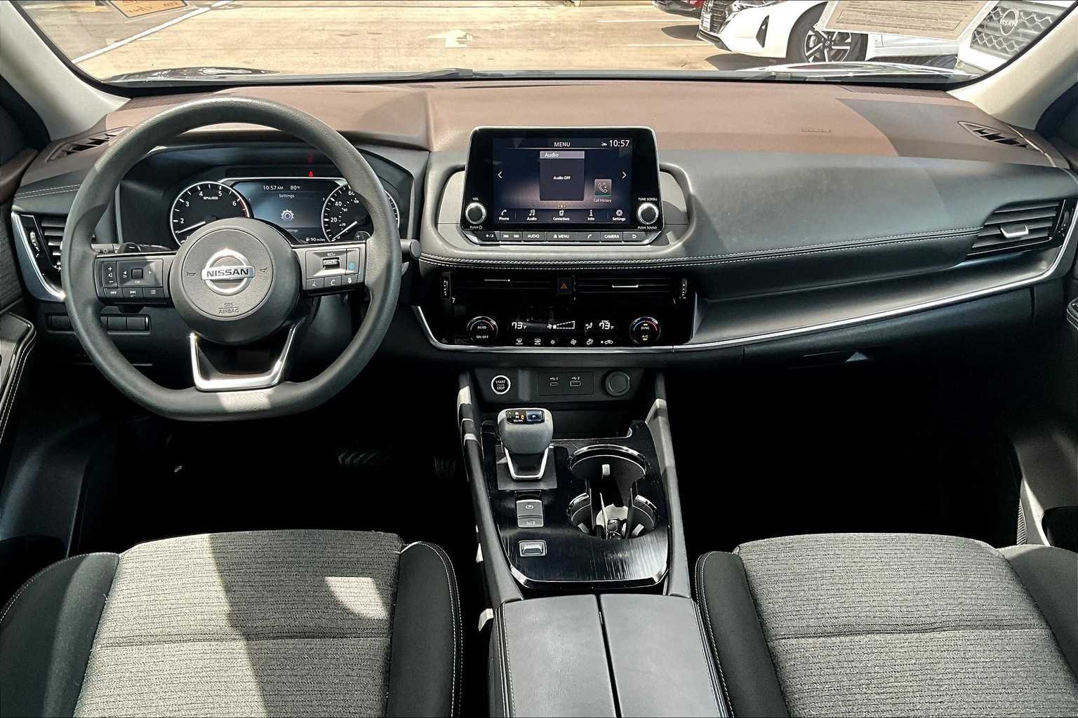 Used 2021 Gun Metallic Nissan SV image 15
