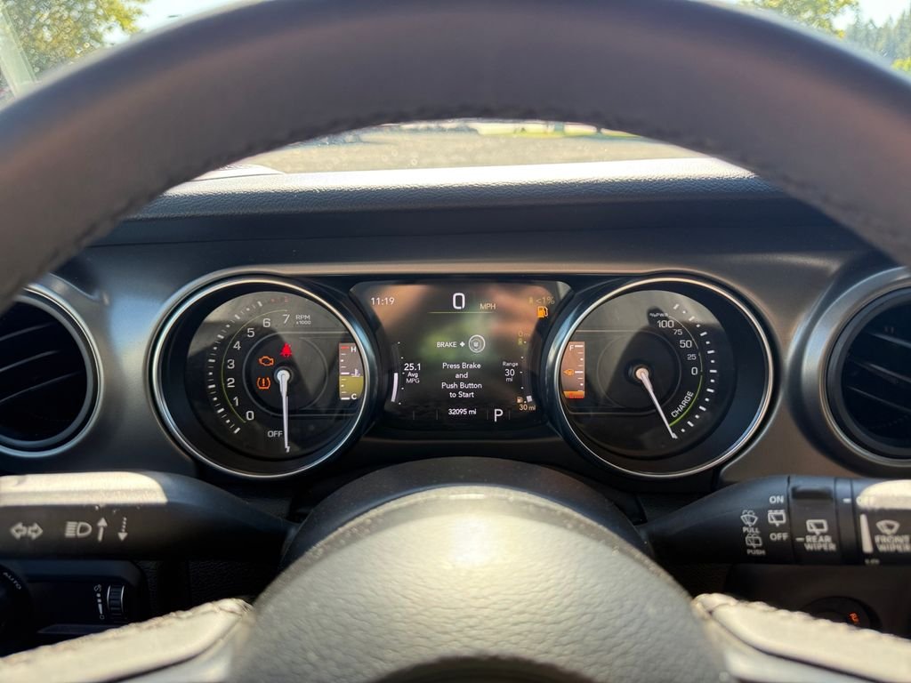 Used 2023 White Jeep Willys 4xe image 16