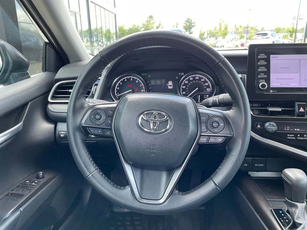 Used 2024 Midnight Black Metallic Toyota SE Nightshade image 17