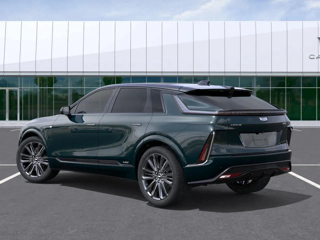 New 2027 Emerald Lake Metallic Cadillac V-Series image 3