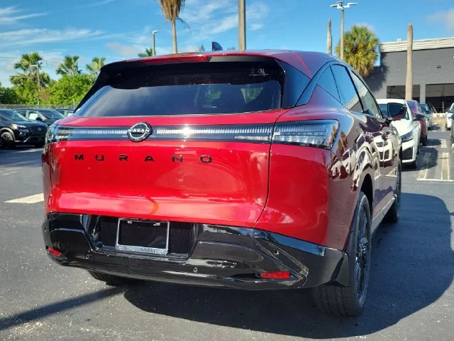 New 2027 Scarlet Ember Tintcoat Nissan Dark Armor image 4