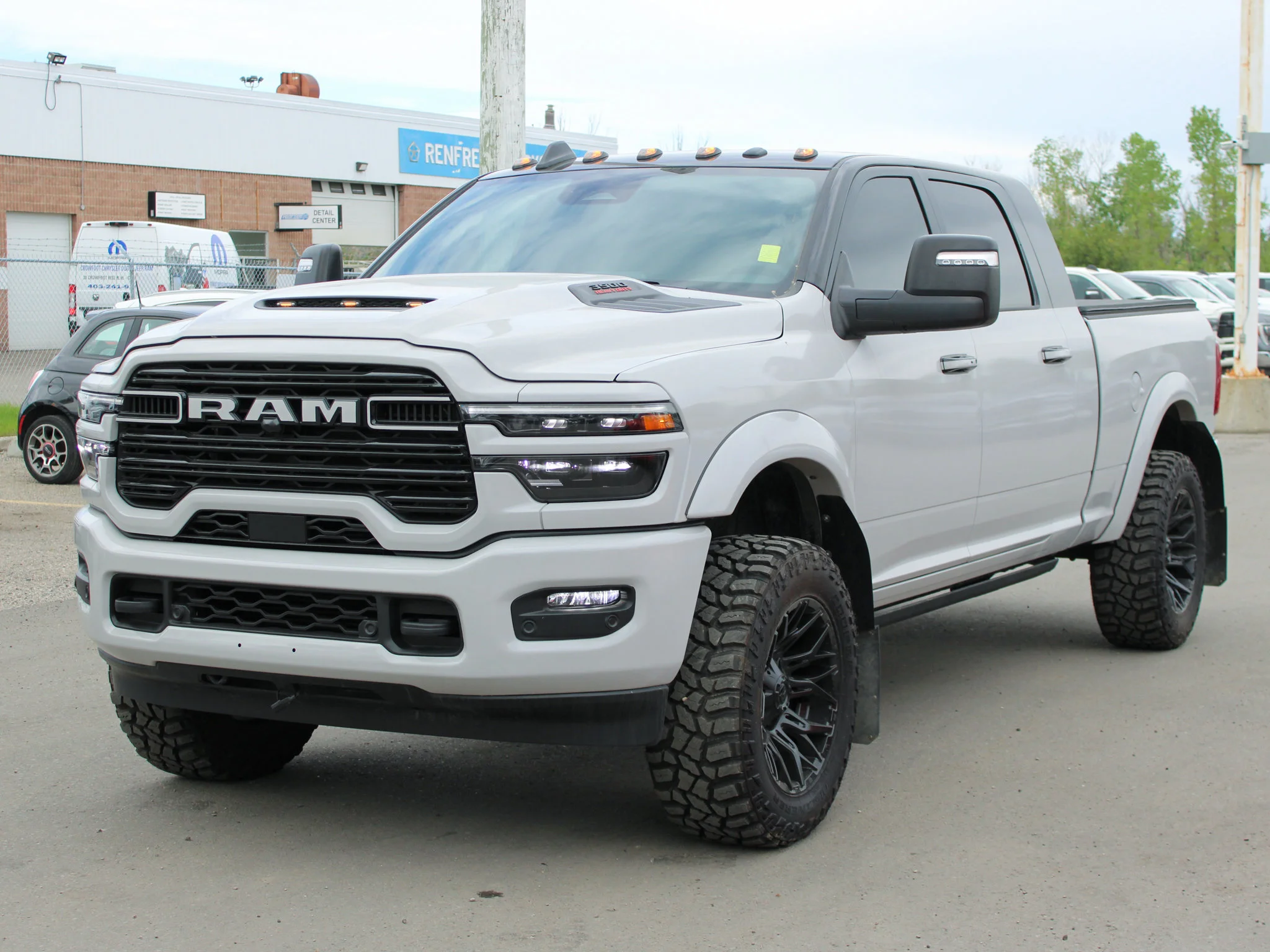 Certified Used 2025 Black RAM Laramie * 3M PPF | Power Running Boards | No Accidents | Heated Seats | FUEL Wheels | Apple CarPlay image 12