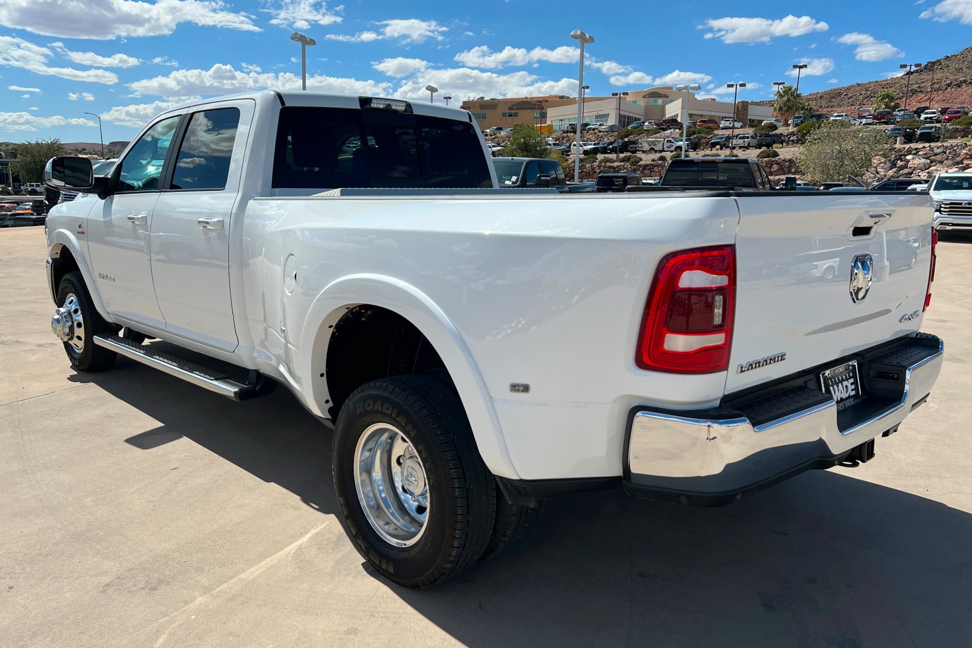 Certified Used 2021 Bright White Clearcoat Ram Laramie image 3