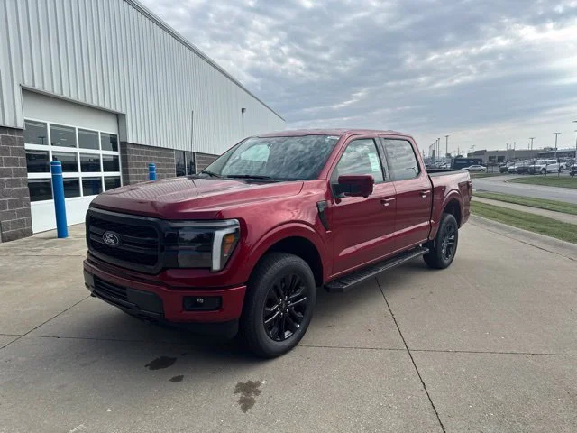 New 2026 Ruby Red Metallic Tinted Clearcoat Ford Lariat image 9