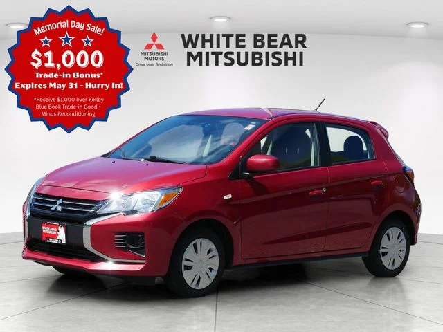 Used 2021 Mitsubishi Mirage ES with VIN ML32AUHJ9MH006223 for sale in White Bear Lake, Minnesota