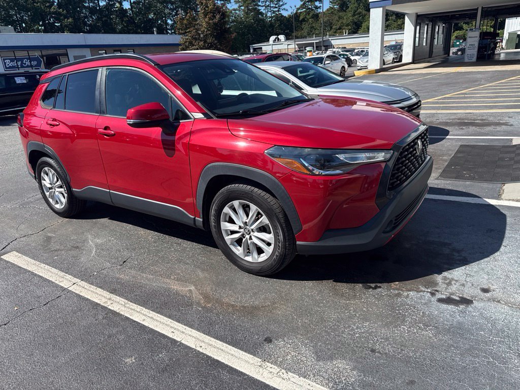 Used 2022 Red Toyota LE image 4