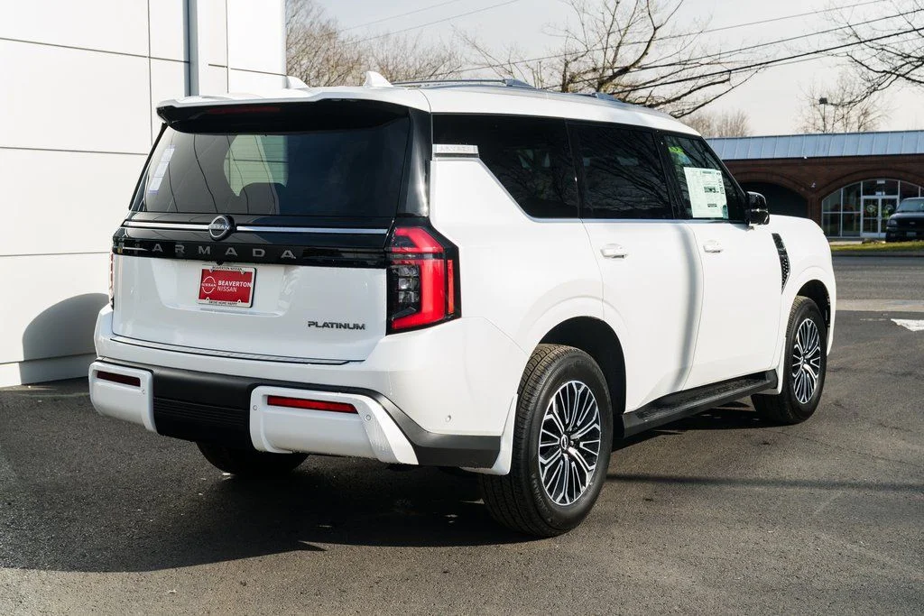 New 2026 Aspen White TriCoat Nissan Platinum image 6