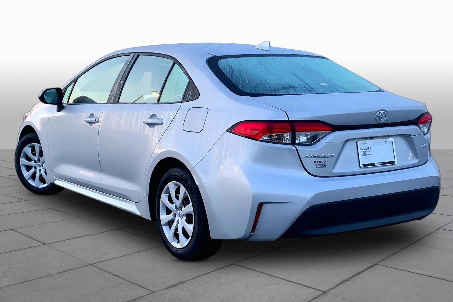 Used 2024 Classic Silver Metallic Toyota LE image 12