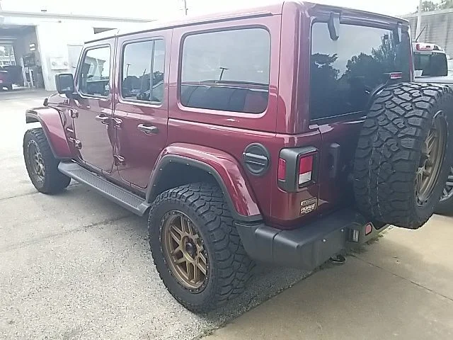 Used 2021 Red Jeep Unlimited Sahara image 15