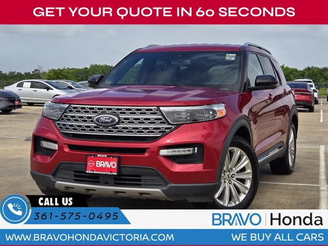 Pre-Owned 2020 Ford Explorer Limited RWD 4D Sport Utility