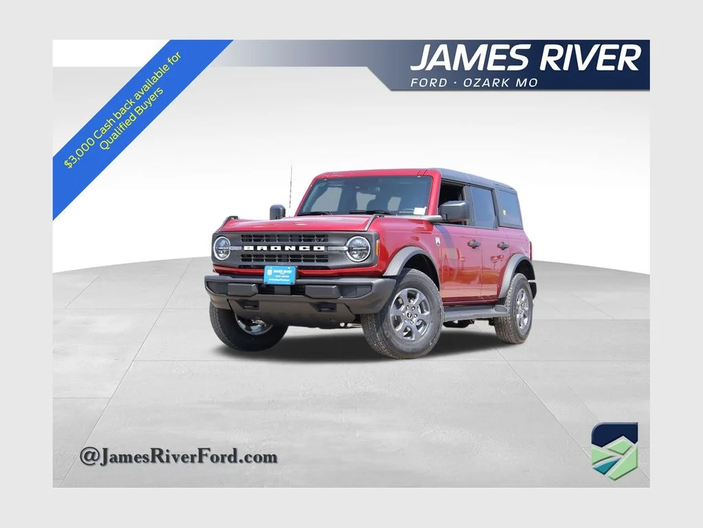 New 2026 Red Ford Big Bend image 1