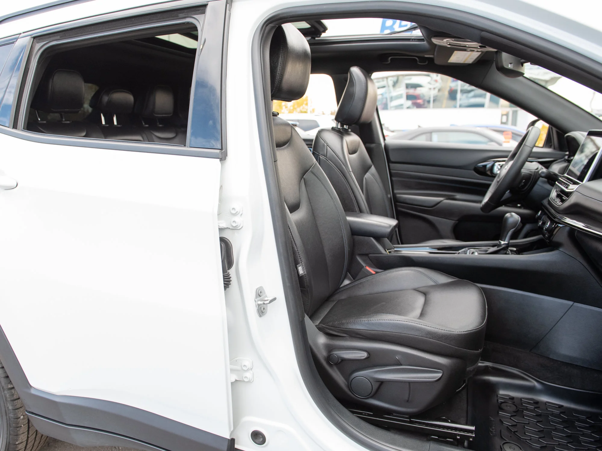 Used 2025 White Jeep Altitude* 4x4, Panoramic Sunroof, Heated Seats & Wheel, Remote Start image 16