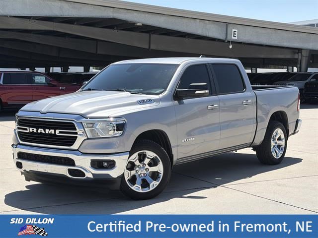 Used 2021 Billet Silver Metallic Clearcoat Ram Big Horn image 1