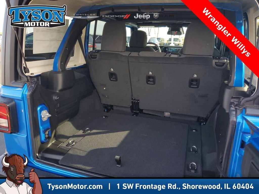 New 2026 Hydro Blue Pearl-Coat Exterior Paint Jeep Willys image 7