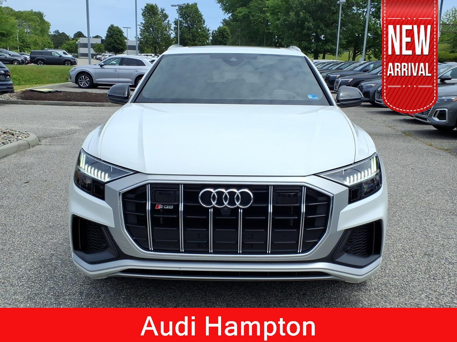 Used 2023 Carrara White Audi Prestige image 2