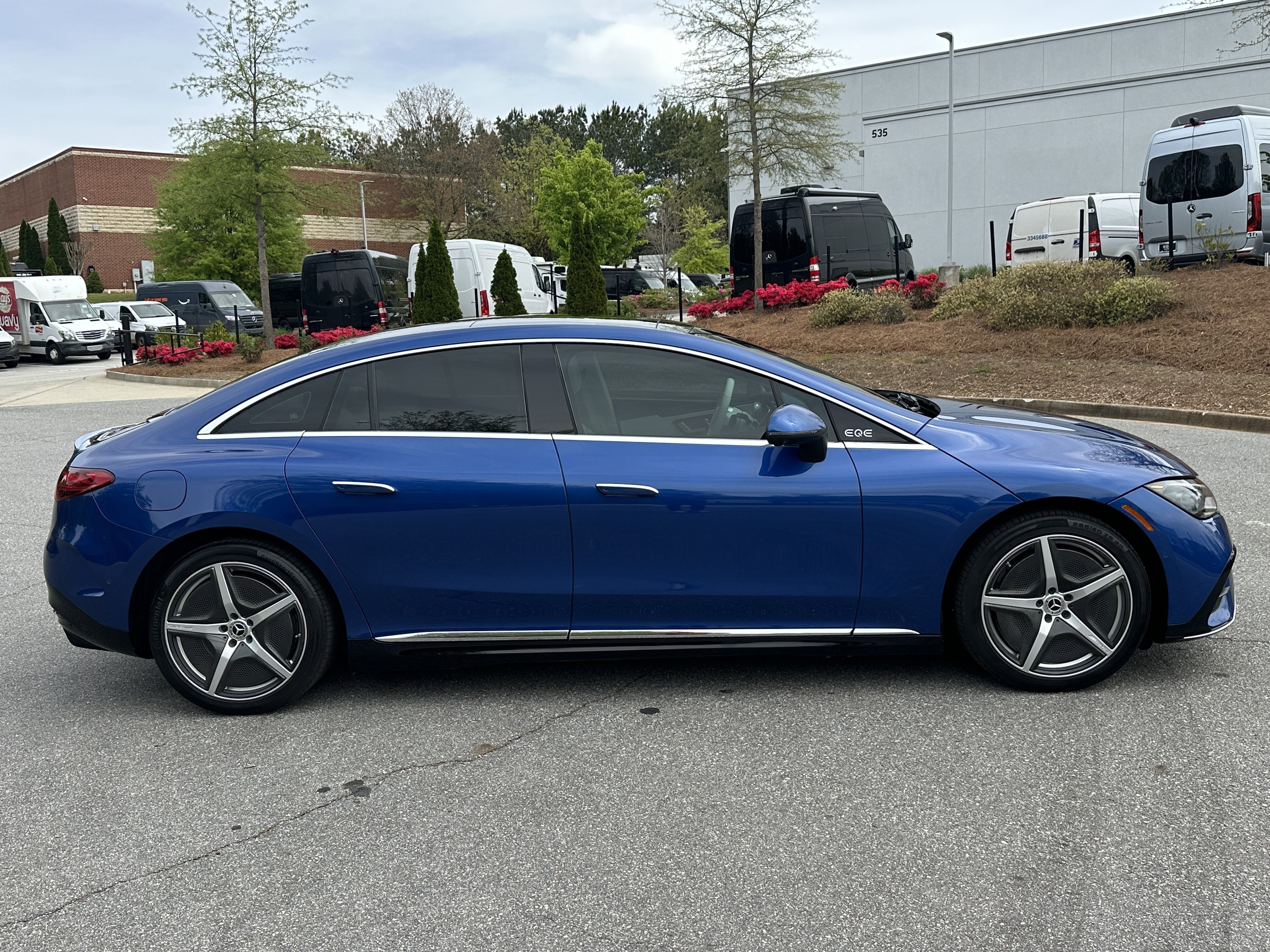 Certified Used 2023 Blue Mercedes-Benz EQE 350+ image 9