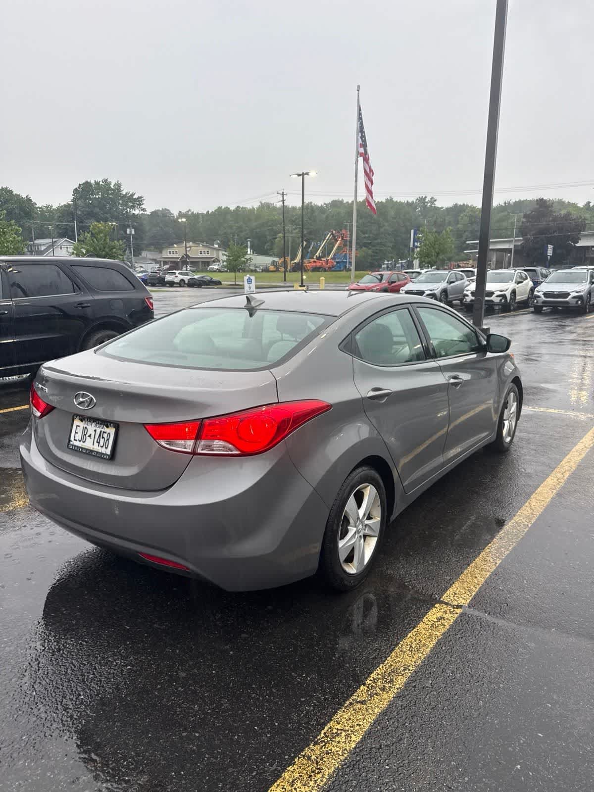 Used 2013 Harbor Gray Metallic Hyundai GLS PZEV image 3
