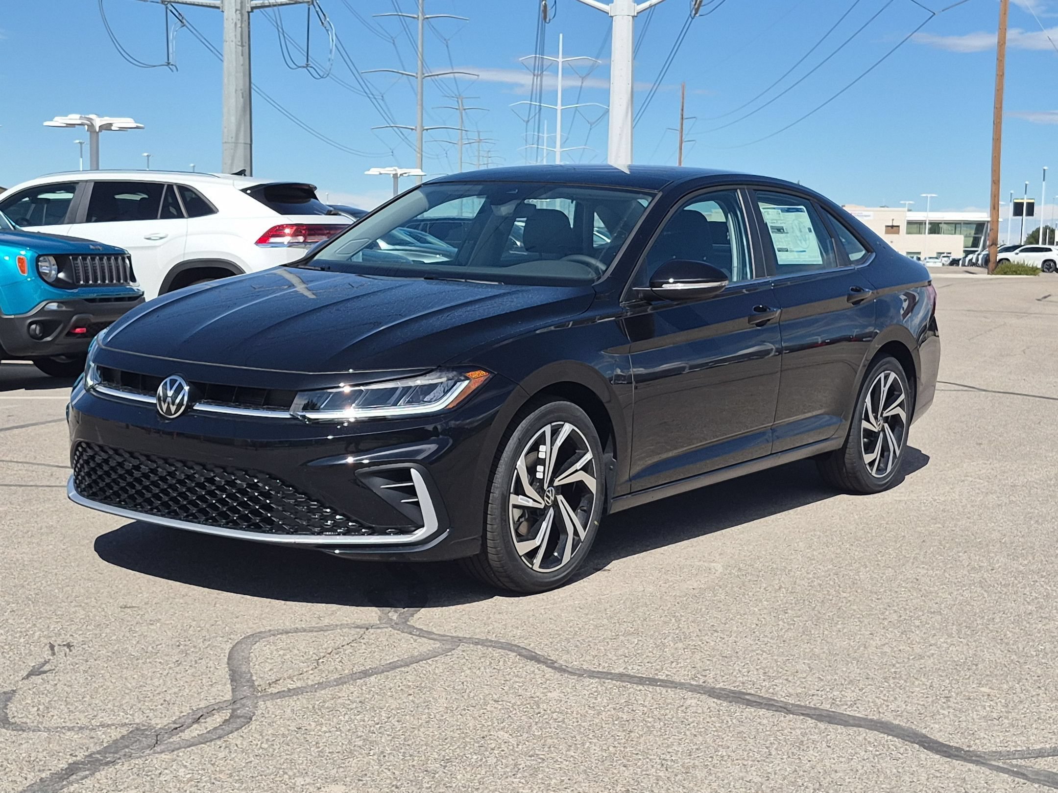 New 2027 Deep Black Pearl Volkswagen SEL image 8