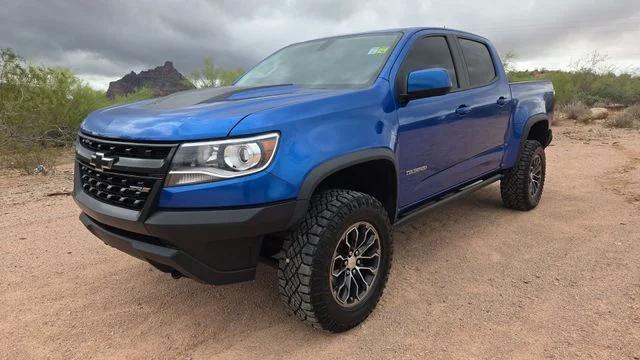 Used 2018 Blue Chevrolet ZR2 image 4