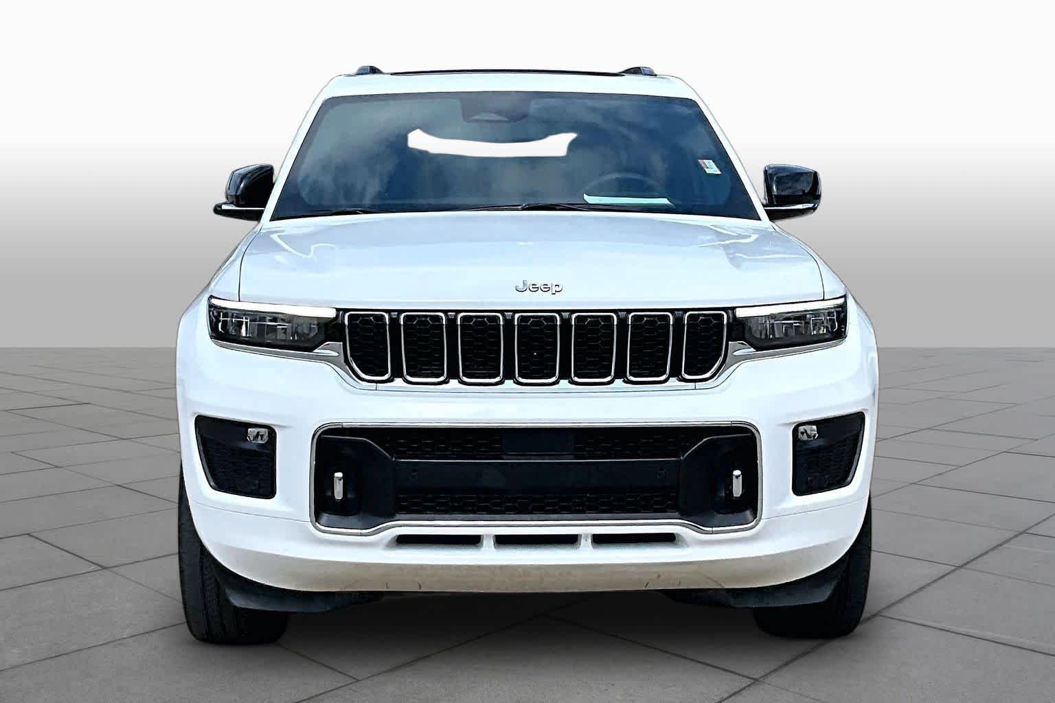 Used 2023 Bright White Clearcoat Jeep Overland image 4
