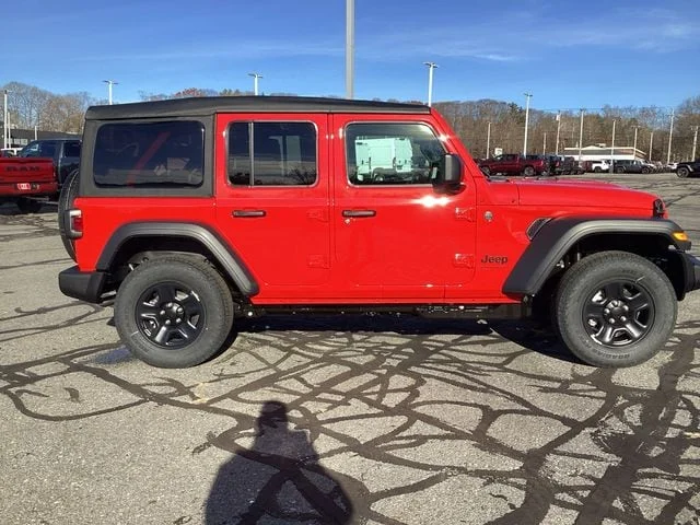 New 2026 Firecracker Red Clearcoat Jeep 4-DOOR SPORT image 18
