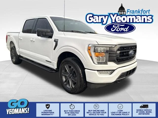 Used 2023 Oxford White Ford XLT image 1