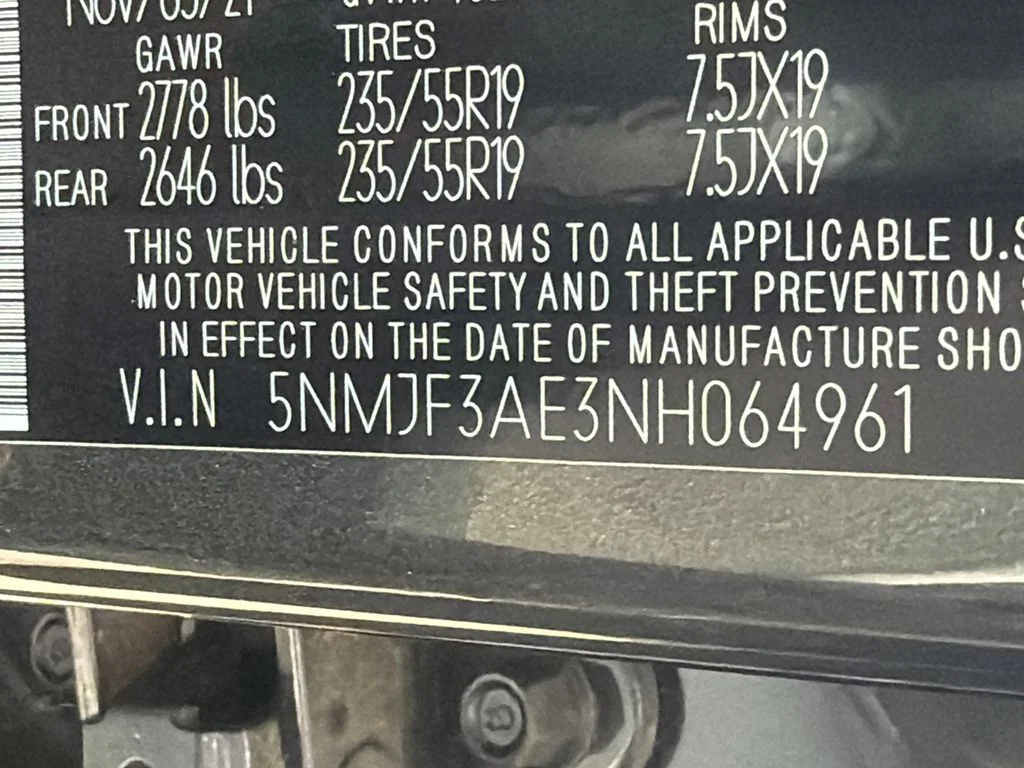 Used 2022 Gray Hyundai SEL image 33