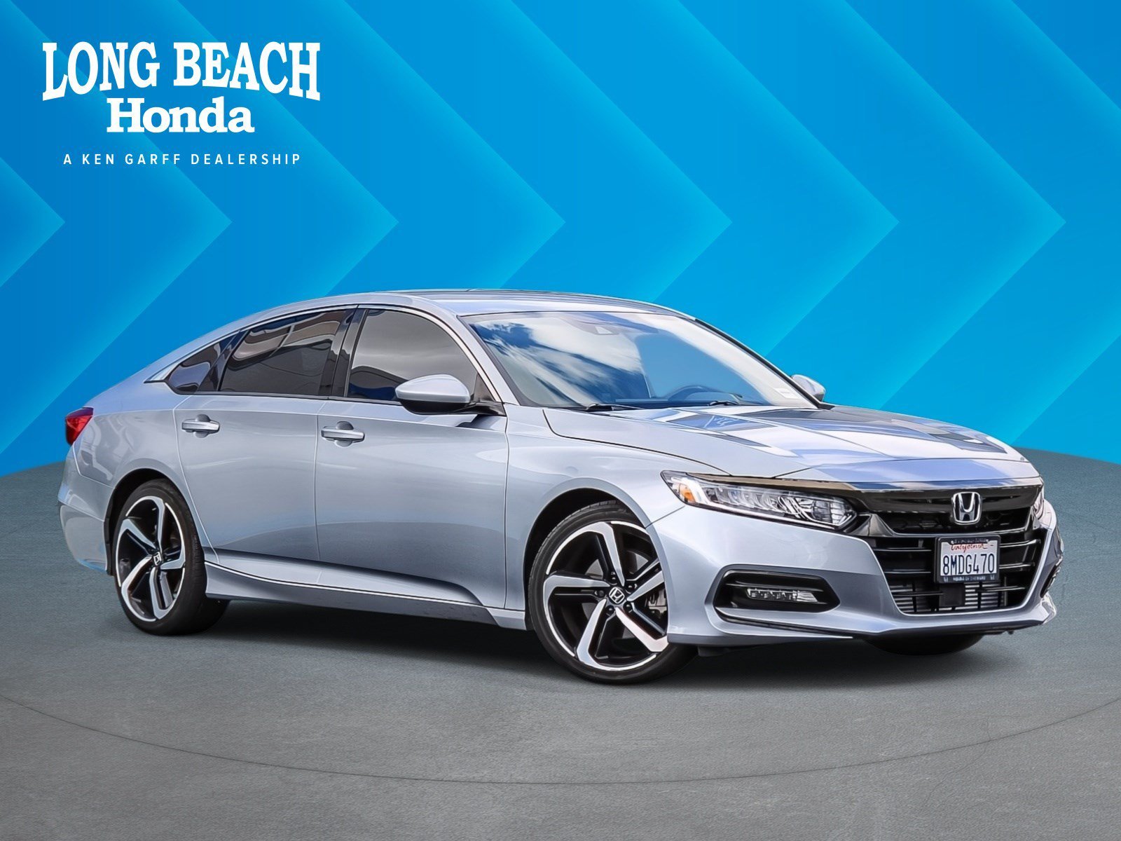 Used 2019 Lunar Silver Metallic Honda Sport 1.5T image 1