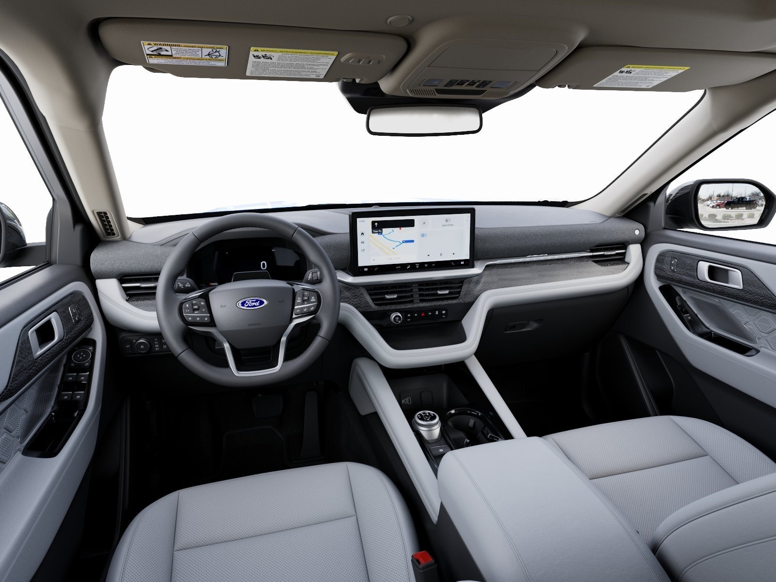 New 2027 Star White Metallic Tri-Coat Ford Platinum™ image 9
