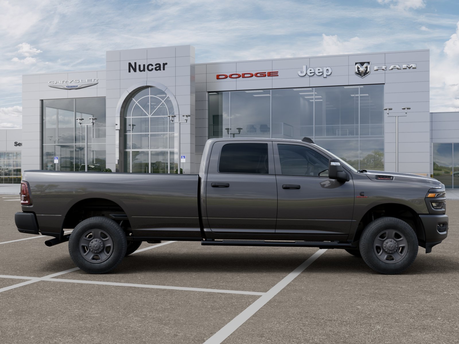 New 2026 Granite Crystal Metallic Clear-Coat Exterior Paint RAM TRADESMAN image 21