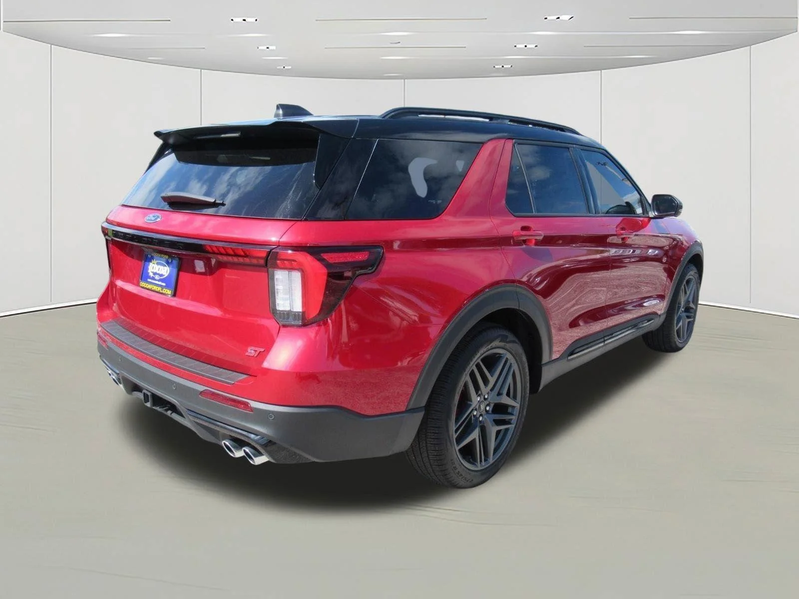 New 2025 Rapid Red Metallic Tinted Clea Ford ST image 7