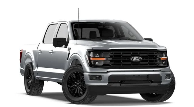 New 2026 Iconic Silver Metallic Ford XLT image 4