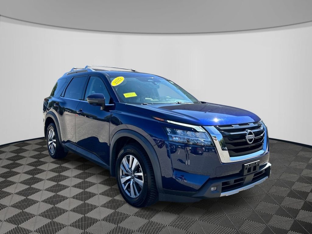 Used 2022 Blue Nissan SL image 7