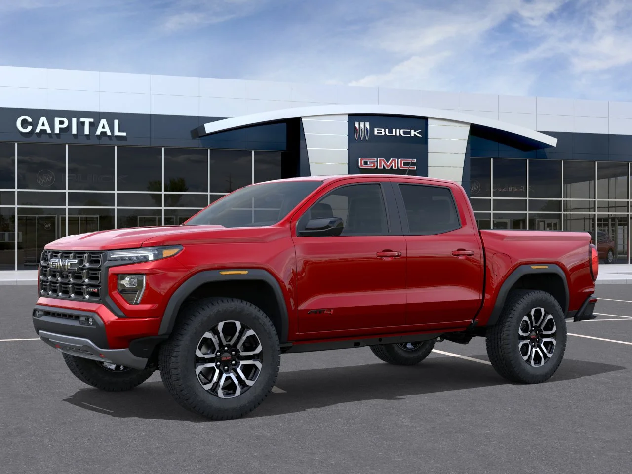 New 2026 Volcanic Red Tintcoat GMC AT4 image 3