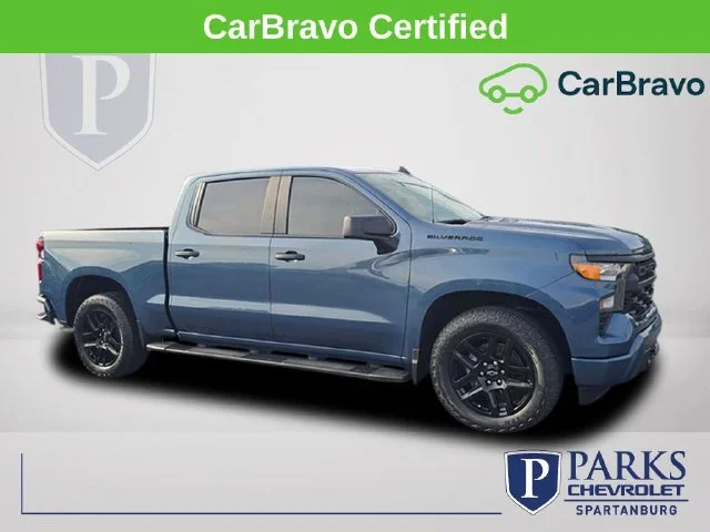 Used 2024 Lakeshore Blue Metallic Chevrolet Custom image 1