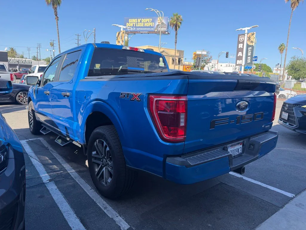 Certified Used 2021 Velocity Blue Metallic Ford XL image 2