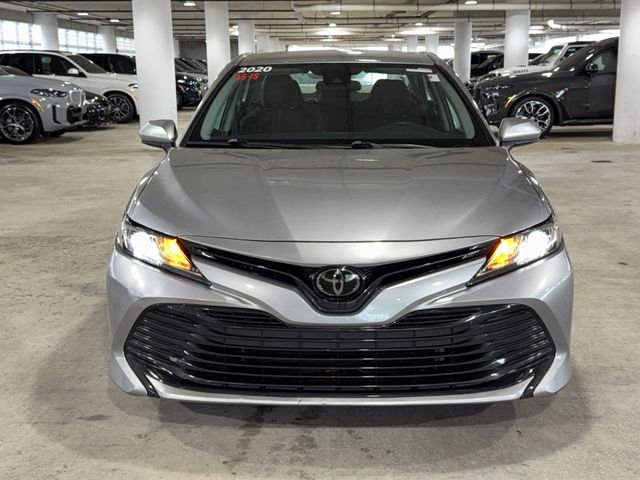 Used 2020 Celestial Silver Metallic Toyota LE image 3