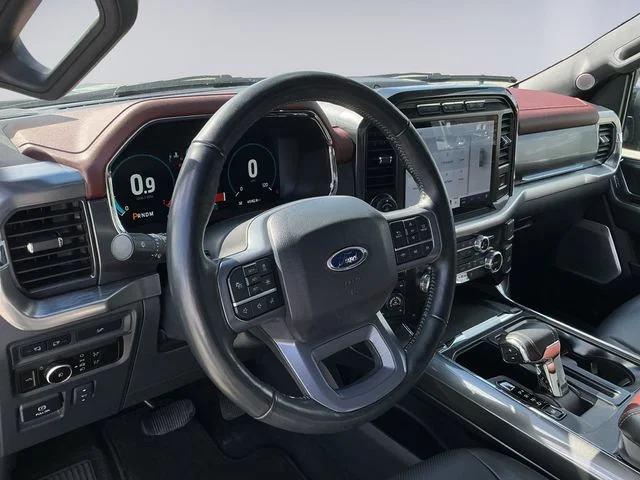 Used 2023 Agate Black Metallic Ford Lariat image 9