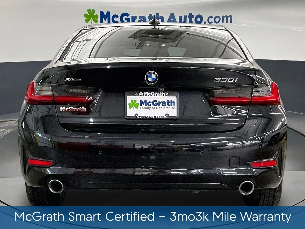 Certified Used 2019 Black BMW 330i xDrive image 7
