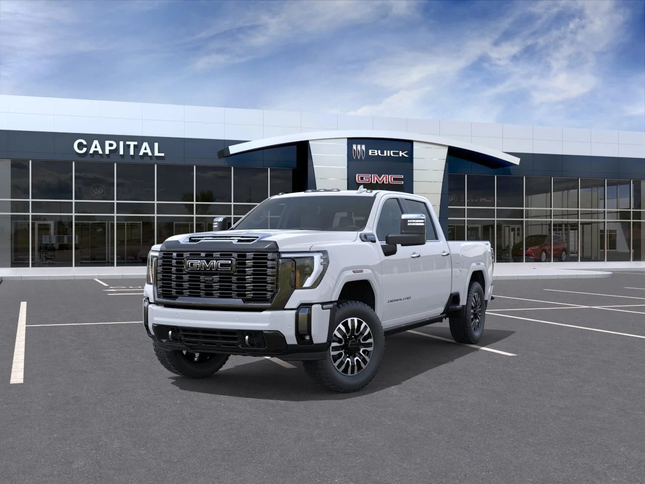 New 2026 Polar White Tricoat GMC Denali Ultimate image 8