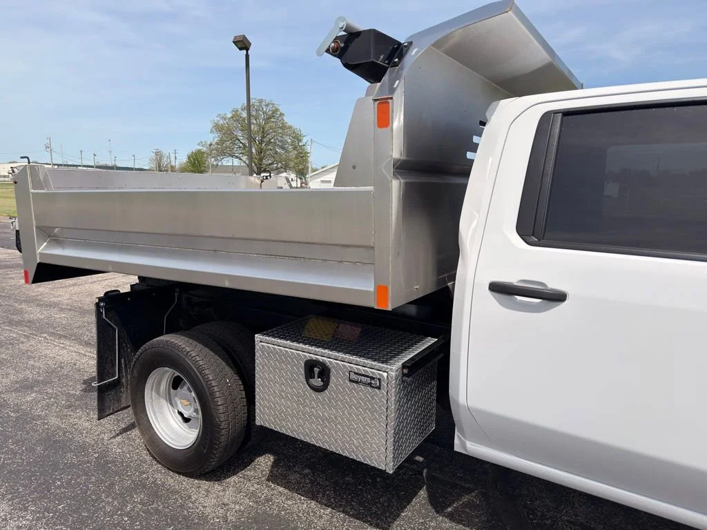 New 2025 Summit White Chevrolet Work Truck image 3