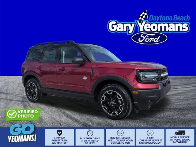 New 2026 Ruby Red Metallic Tinted Clearcoat Ford Outer Banks® image 1