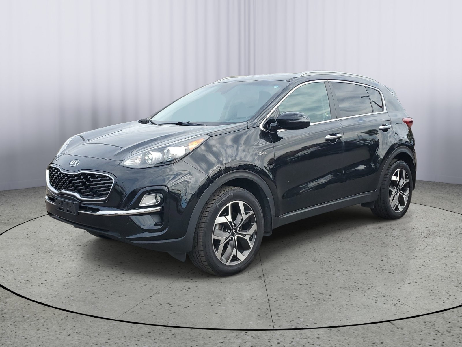 Used 2020 Red Kia EX image 2